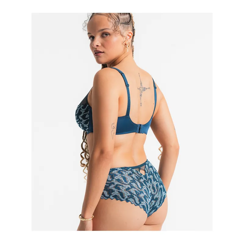 Louisa Bracq Foulard*ELECTRIC WAVES - Soutien-gorge - Foulard