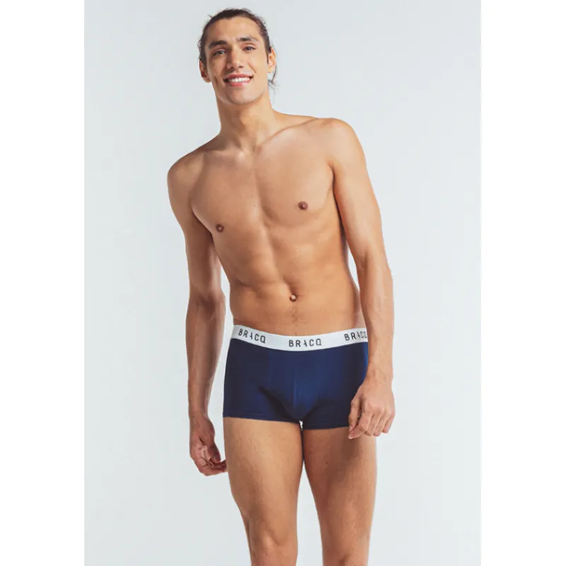 Homme Louisa Bracq Boxer Court*Navy Basic Range - Boxer court