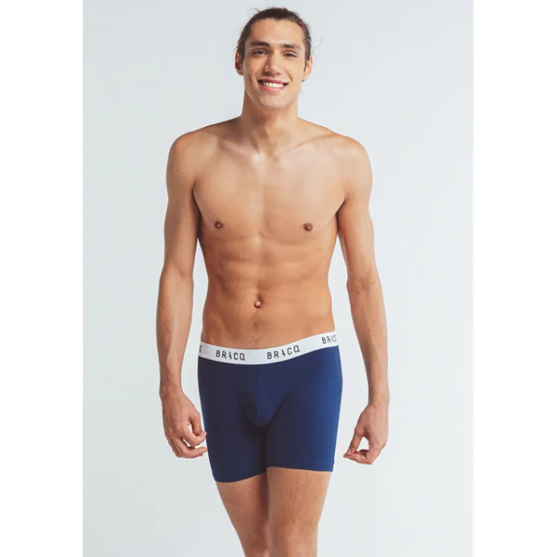 Homme Louisa Bracq Boxer Long*Navy Basic Range - Boxer long