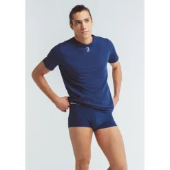 Homme Louisa Bracq T-shirt Col Rond*Navy Basic Range - T-shirt col rond