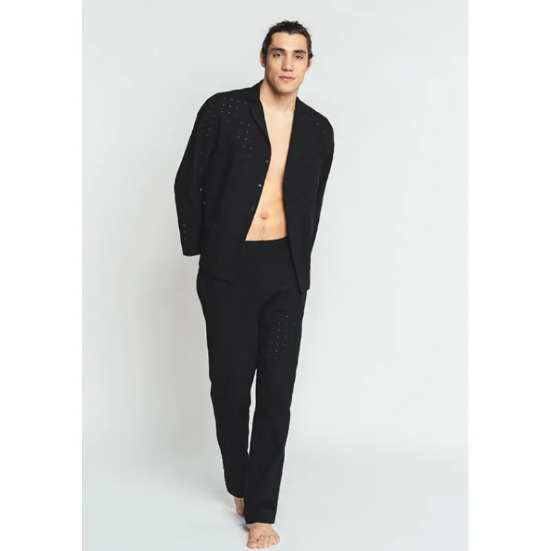 Homme Louisa Bracq Veste De Pyjama*Paco - Veste de Pyjama - Noir