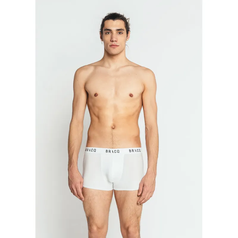 Homme Louisa Bracq Boxer Court*White Basic Range - Boxer court