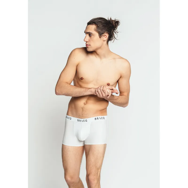 Homme Louisa Bracq Boxer Court*White Basic Range - Boxer court