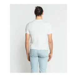 Homme Louisa Bracq T-shirt Col Rond*White Basic Range - T-shirt col rond