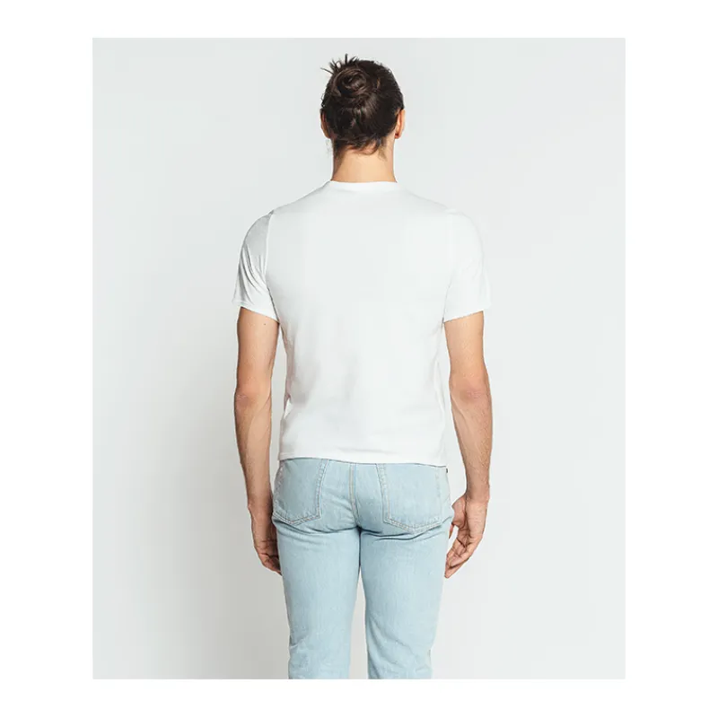 Homme Louisa Bracq T-shirt Col Rond*White Basic Range - T-shirt col rond